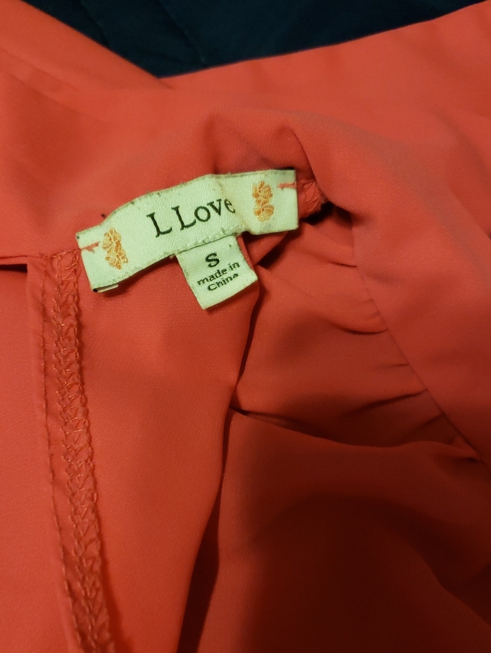 L Love Coral Blazer Jacket